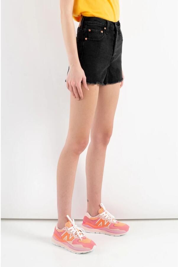 Levi's Bermuda 501 Mid Thigh Short Met franje bij de zoom - Foto 2