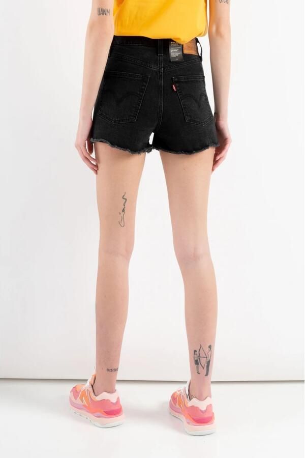 Levi's Bermuda 501 Mid Thigh Short Met franje bij de zoom - Foto 4