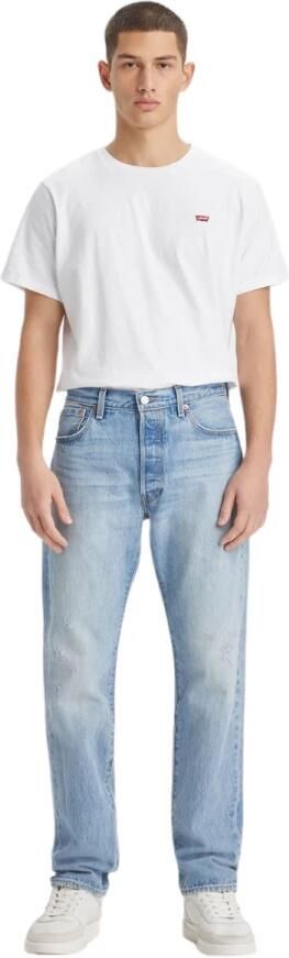 Levi's Blauwe Jeans met Ritssluiting en Knoopsluiting Blue Heren - Foto 5