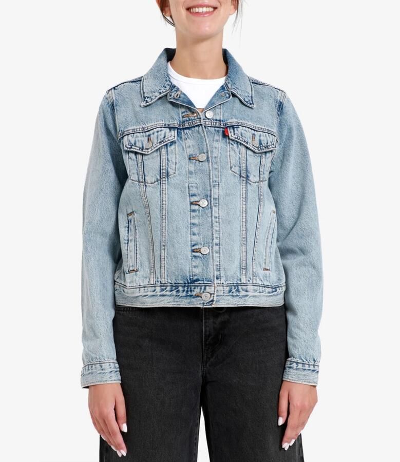 Levi's Originele Trucker All Mine 29945-0100 Blauw Dames - Foto 4