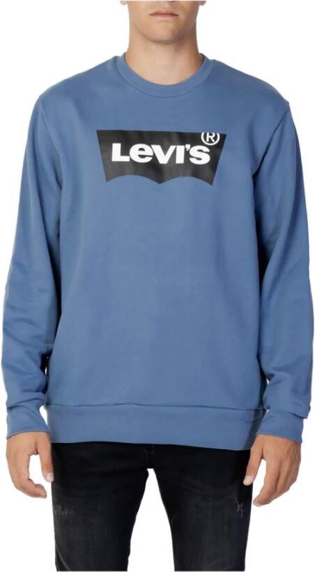 Levi's Levi`s Men Sweatshirt Blue Heren