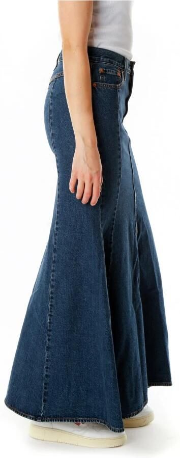 Levi's Jeansrok met riemlussen model 'MERMAID' - Foto 3