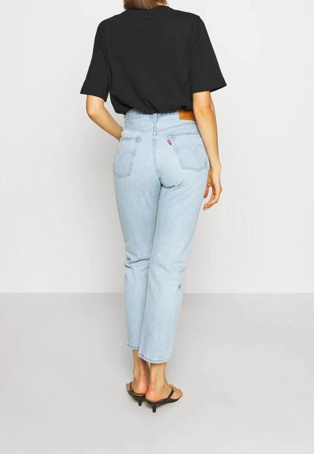 Levi's Blauwe Katoenen 5-Pocket Jeans voor Vrouwen Blue Dames - Foto 9