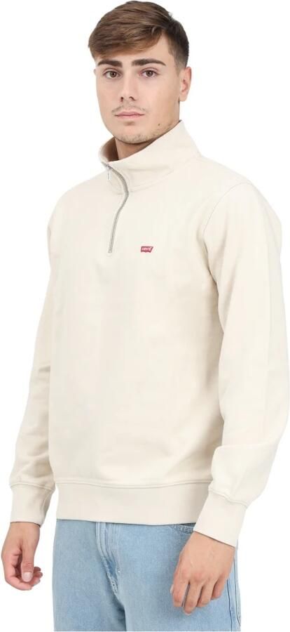 Levi's Sweatshirt ORIGINAL HM 1 4 ZIP met troyer-kraag en logo-borduring - Foto 7