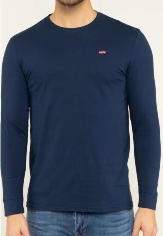 Levi's Wollen trui ORIGINAL HM SWEATER in klassieke ronde halsvorm - Foto 9