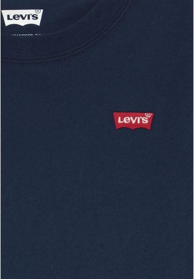 Levi's Heren Korte Mouw Blauw Katoenen T-shirt Blue Heren - Foto 7