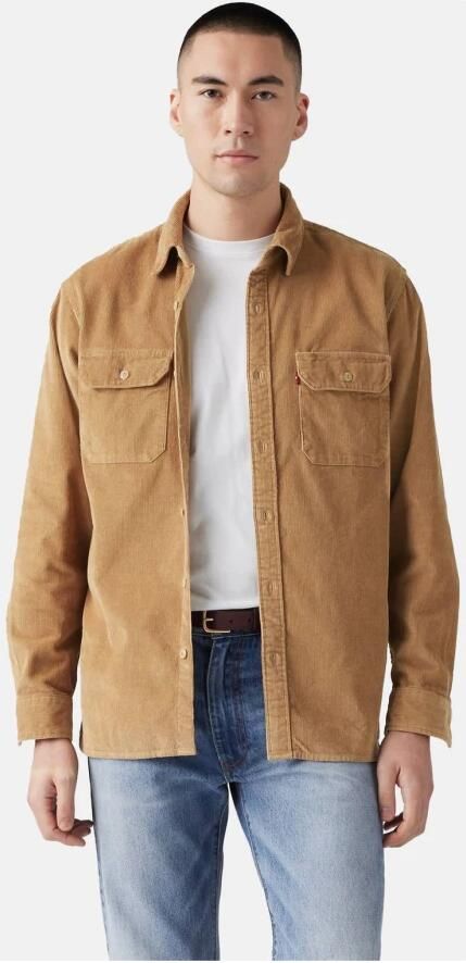 Levi's Relaxed fit corduroy overhemd met borstzakken model 'JACKSON' - Foto 4