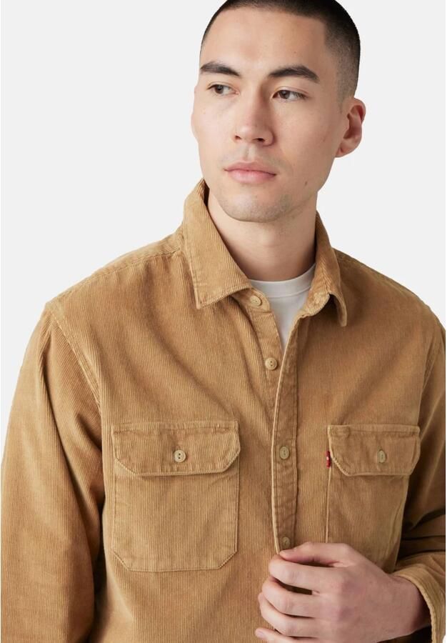 Levi's Relaxed fit corduroy overhemd met borstzakken model 'JACKSON' - Foto 2