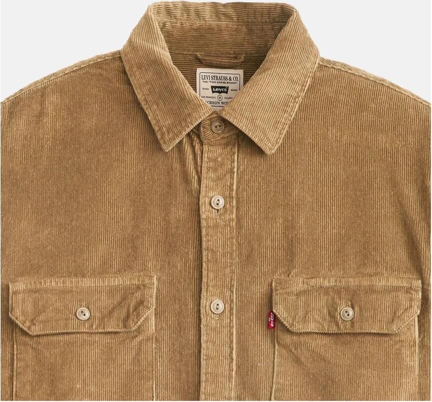 Levi's Relaxed fit corduroy overhemd met borstzakken model 'JACKSON'