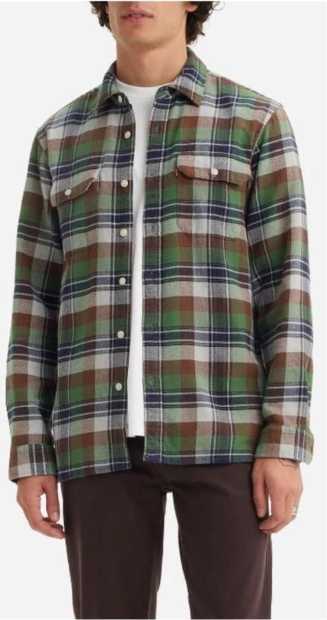 Levi's Overhemd Mannen THE Jackson Worker Multicolor Heren - Foto 2