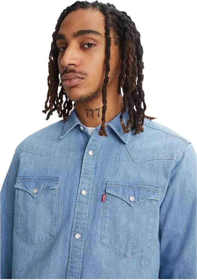 Levi's Regular fit vrijetijdsoverhemd met klepzakken model 'BARSTOW' - Foto 2