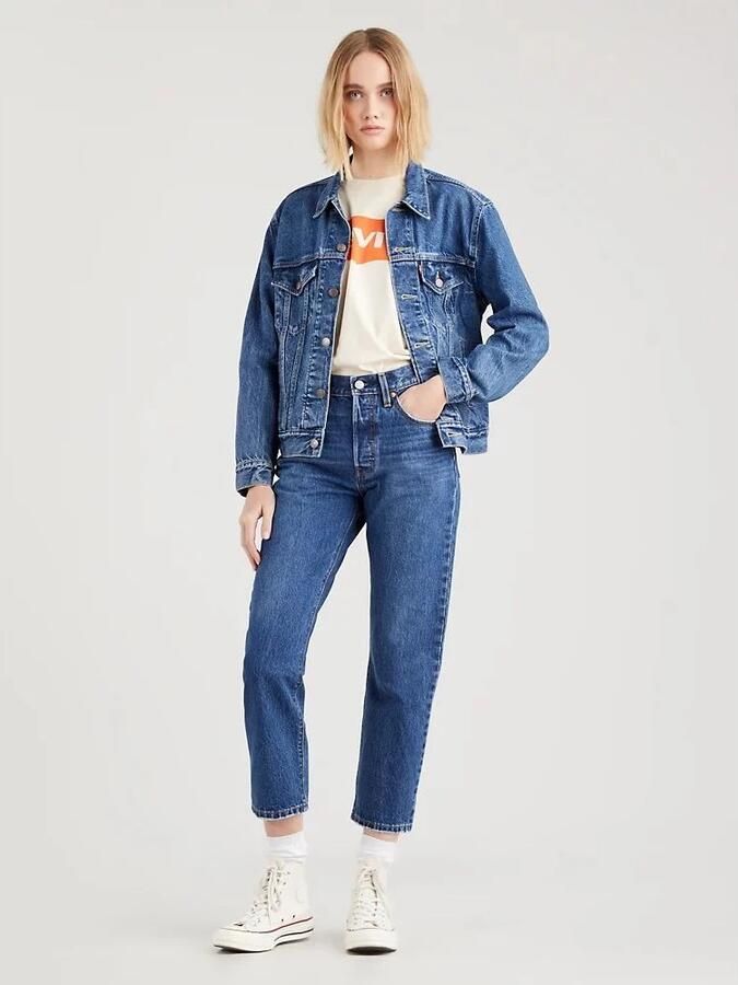 Levi's Blauwe Jeans met Ritssluiting en Knoopsluiting Blue Heren - Foto 4