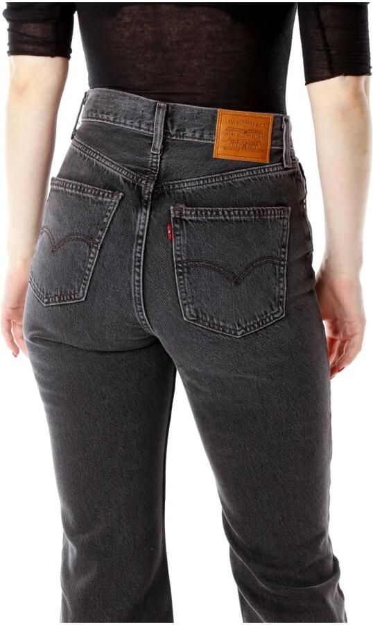Levi's Flared high waist jeans van een mix van katoen en lyocell - Foto 2