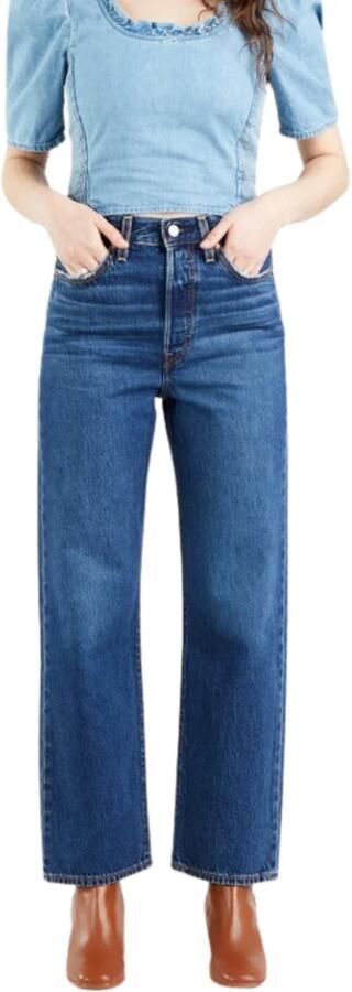 Levi's ribcage straight high waist straight fit jeans noe down - Foto 6