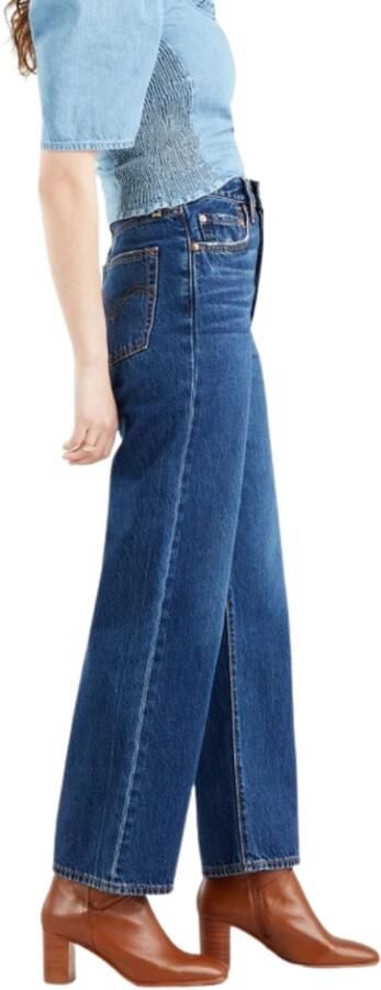 Levi's ribcage straight high waist straight fit jeans noe down - Foto 4