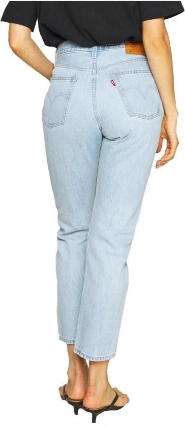 Levi's Blauwe Katoenen 5-Pocket Jeans voor Vrouwen Blue Dames - Foto 16
