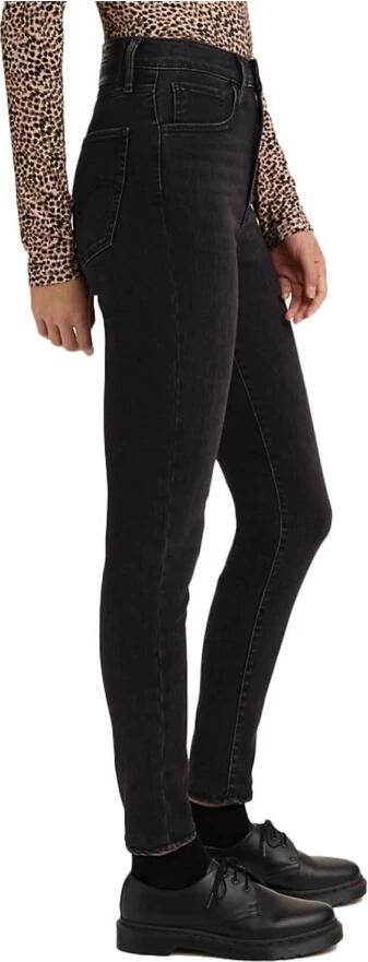 Levi's 720 High Rise Super Skinny Jeans high waist zwart - Foto 6