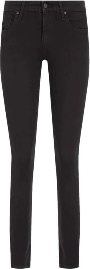 Levi's Sort Levis 721 High Rise Skinny Jeans Zwart Dames - Foto 7