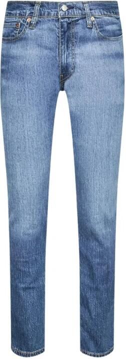 Levi's Blauwe effen jeans met ritssluiting en knoopsluiting Blue Heren - Foto 13