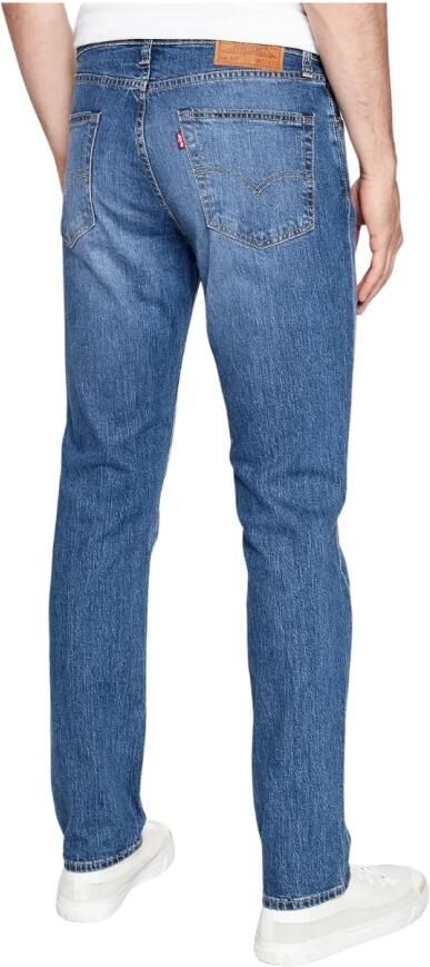 Levi's Blauwe effen jeans met ritssluiting en knoopsluiting Blue Heren - Foto 15