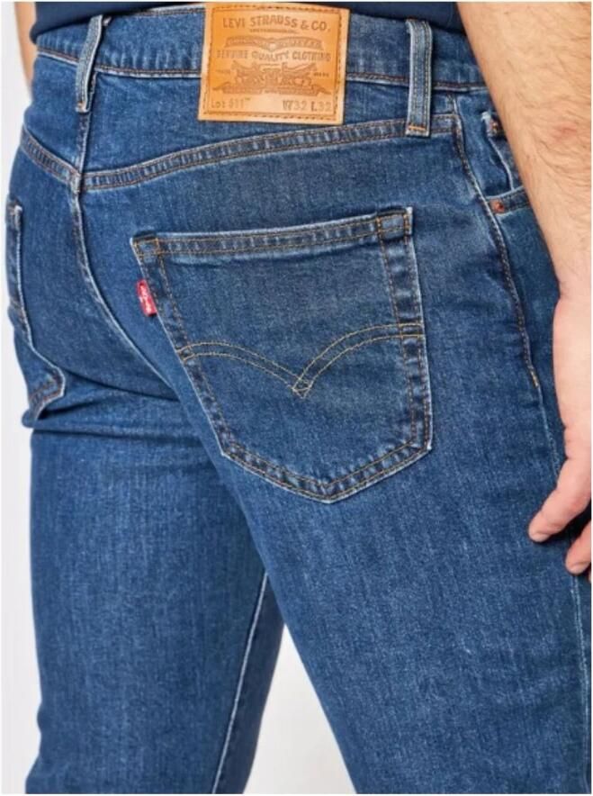Levi's Slim Fireflies Heren Jeans Blue Heren - Foto 3