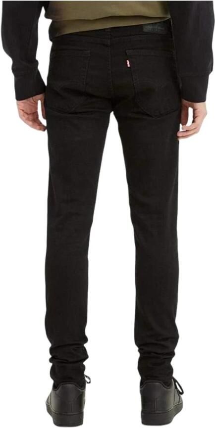 Levi's Zwarte Skinny Jeans met Flex Technologie Black Heren