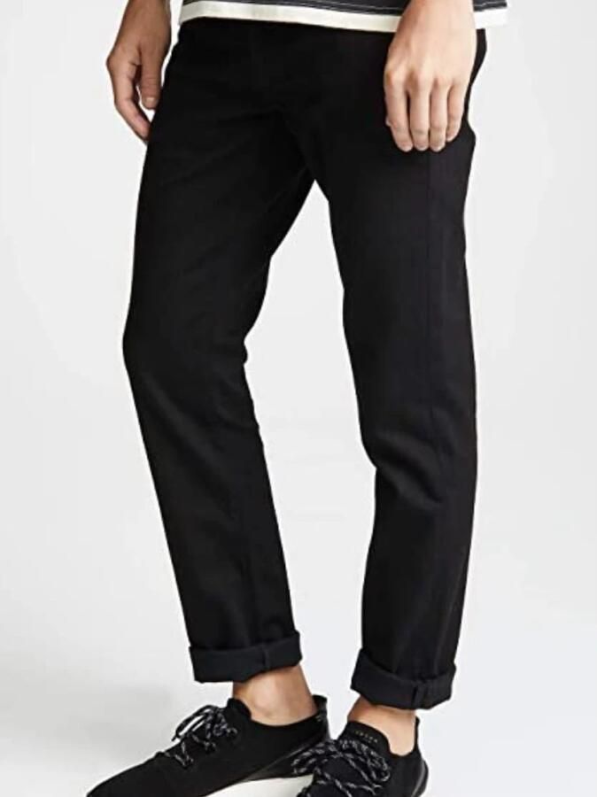 Levi's Jeans Uomo 04511 1507 511 Slim Fit -Nightshine Zwart Heren - Foto 2