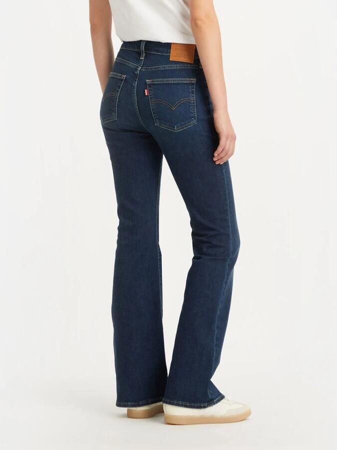 Levi's Slim-fit jeans met hoge taille en uitlopende pijpen Blue Dames - Foto 2