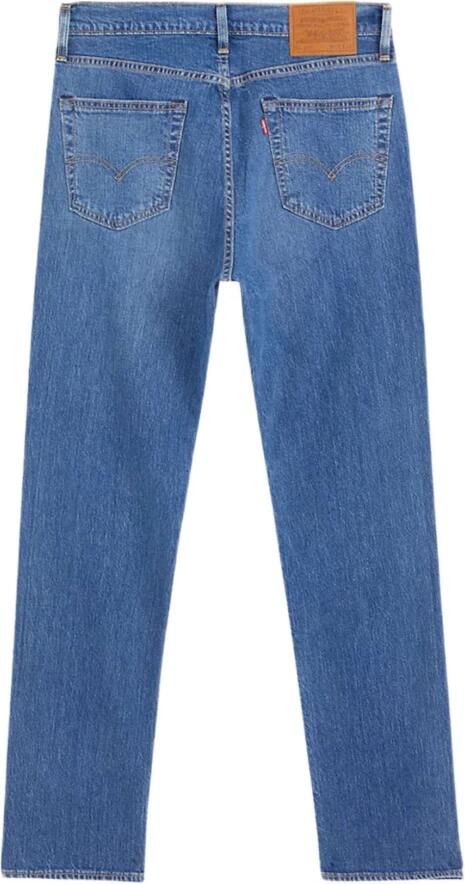 Levi's Blauwe effen jeans met ritssluiting en knoopsluiting Blue Heren - Foto 8