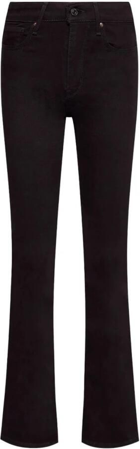 Levi's Zwarte Jeans Rechte Snit met Knoopsluiting Black Dames - Foto 19