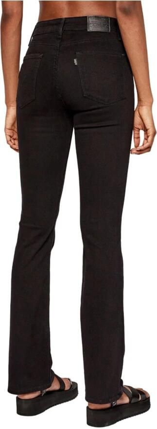 Levi's Zwarte Jeans Rechte Snit met Knoopsluiting Black Dames - Foto 12