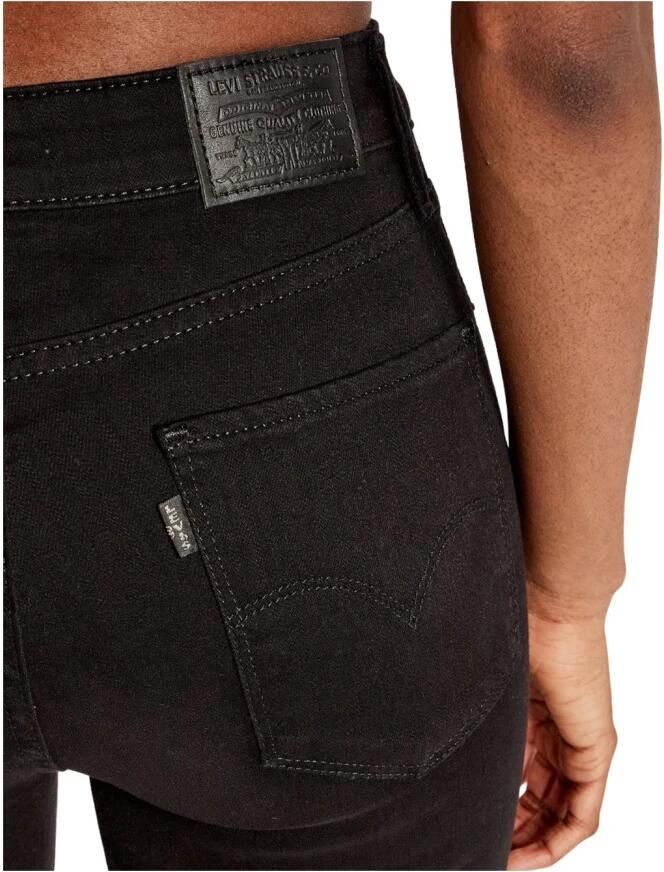Levi's Zwarte Jeans Rechte Snit met Knoopsluiting Black Dames - Foto 2