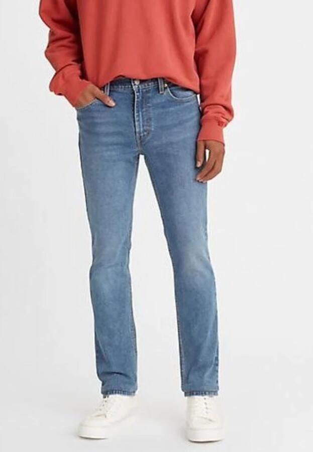 Levi's Slim Fit Denim Jeans Herfst Winter Blue Heren - Foto 3