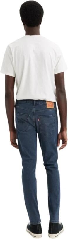 Levi's Indigo Blauwe Low-Rise Slim-Fit Jeans Blue Heren - Foto 8