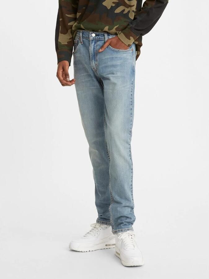 Levi's Slim Tapered Jeans Blauw Heren