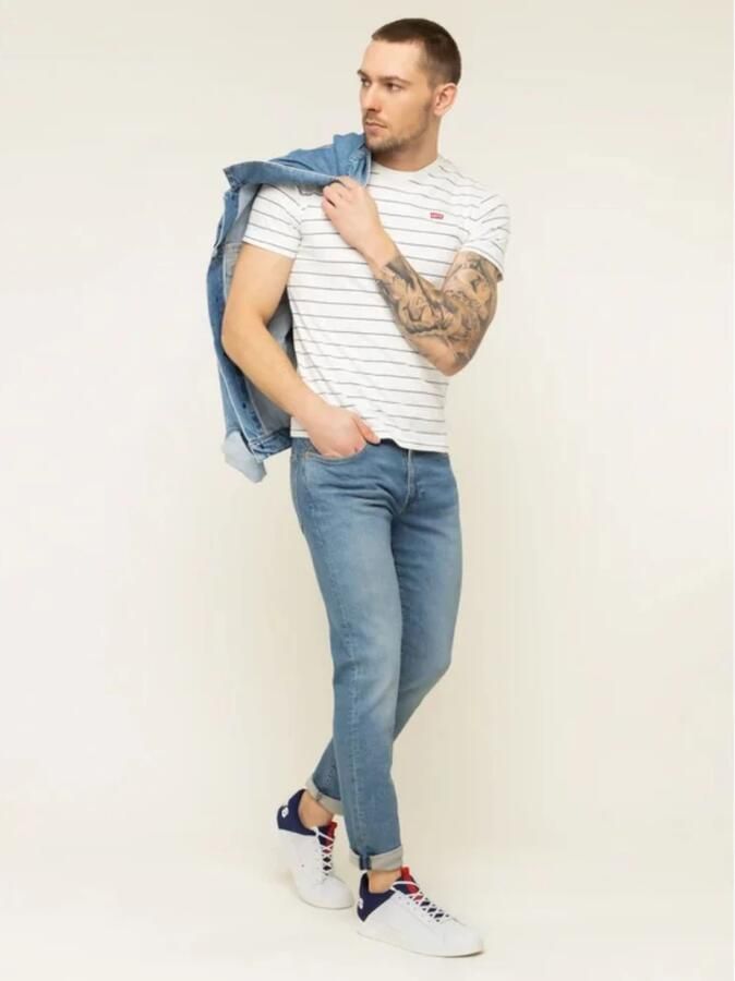 Levi's Slim tapered fit jeans in 5-pocketmodel model '512 PELICAN RUST' - Foto 7