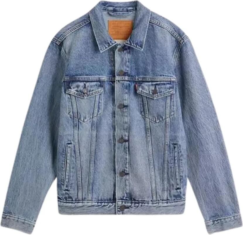 Levi's Heren Denim Jack Klassieke Stijl Blue Heren - Foto 2