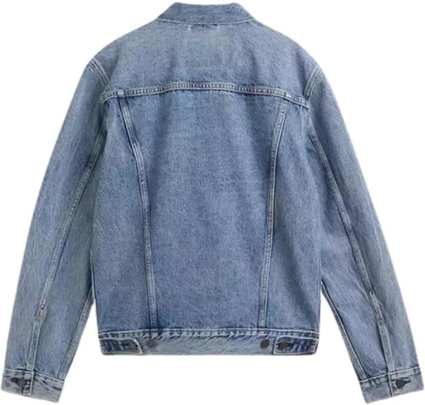 Levi's Heren Denim Jack Klassieke Stijl Blue Heren - Foto 3