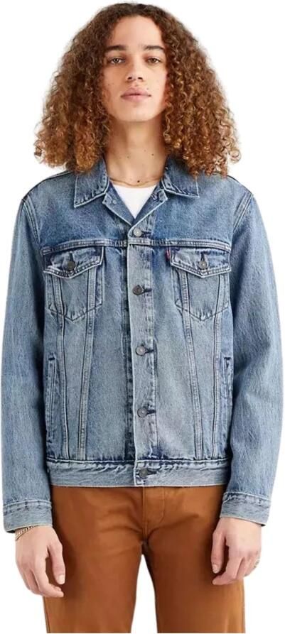 Levi's Heren Denim Jack Klassieke Stijl Blue Heren - Foto 7