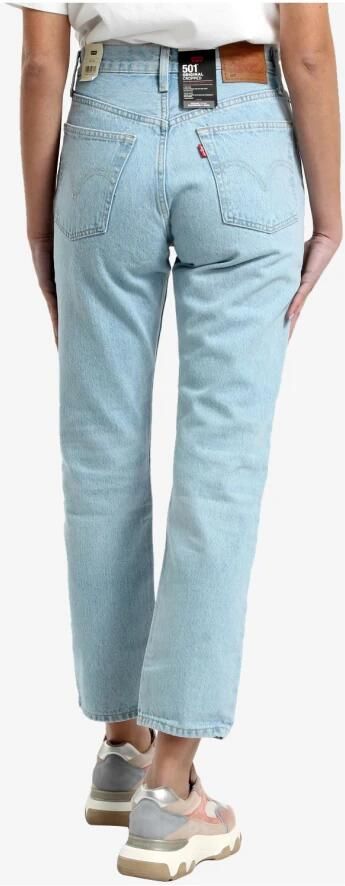 Levi's Blauwe Katoenen 5-Pocket Jeans voor Vrouwen Blue Dames - Foto 18