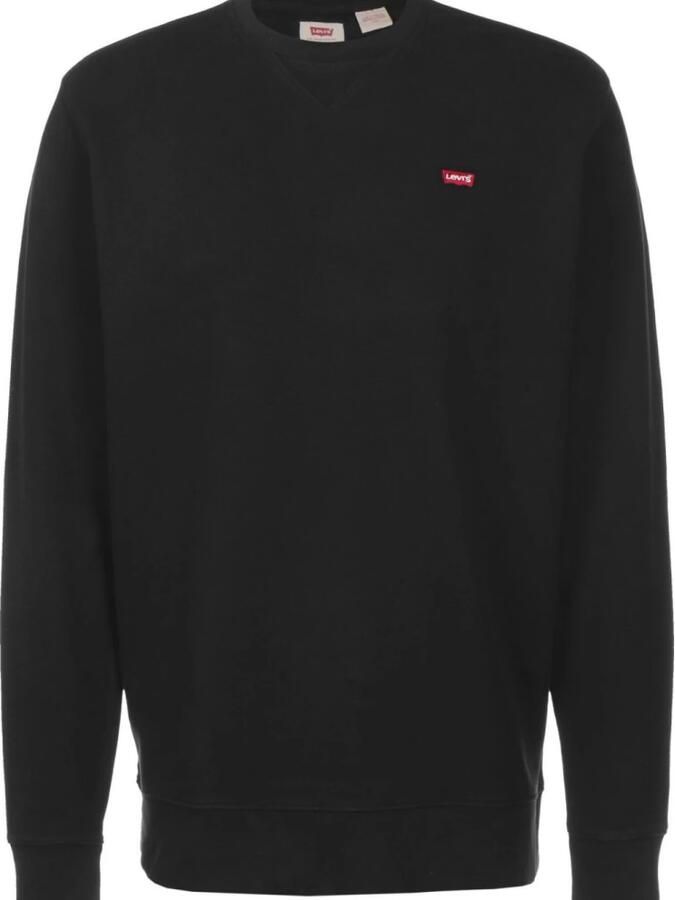 Levi's Klassiek Katoenen Sweatshirt met Ronde Hals Black Heren - Foto 5