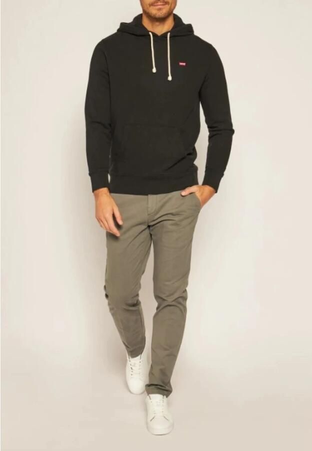 Levi's Hoodie Sweatshirt Klassiek Zacht Comfortabel Casual Black Heren - Foto 7