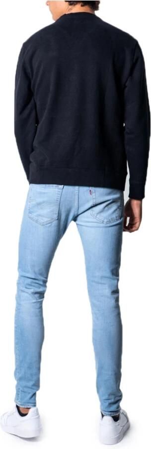 Levi's Klassiek Katoenen Sweatshirt met Ronde Hals Black Heren - Foto 13