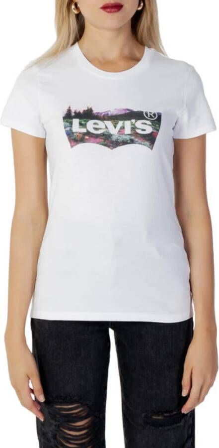 Levi's Levi`s t-shirt dames Wit Dames