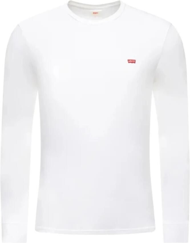 Levis LEVI'S Long Sleeve Small Logo Batwing T-Shirt White- Heren White - Foto 11