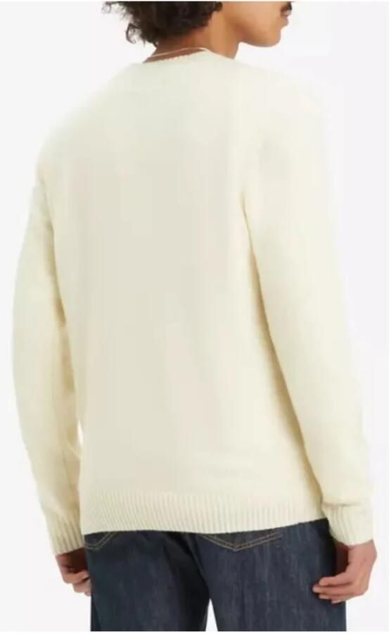 Levi's Wollen trui ORIGINAL HM SWEATER in klassieke ronde halsvorm - Foto 4