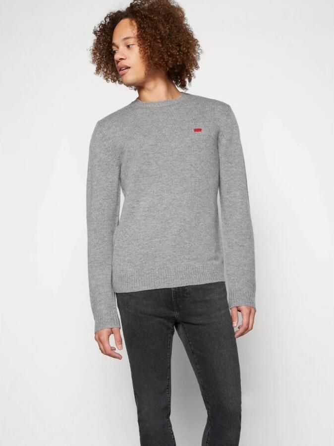 Levi's Wollen trui ORIGINAL HM SWEATER in klassieke ronde halsvorm - Foto 2