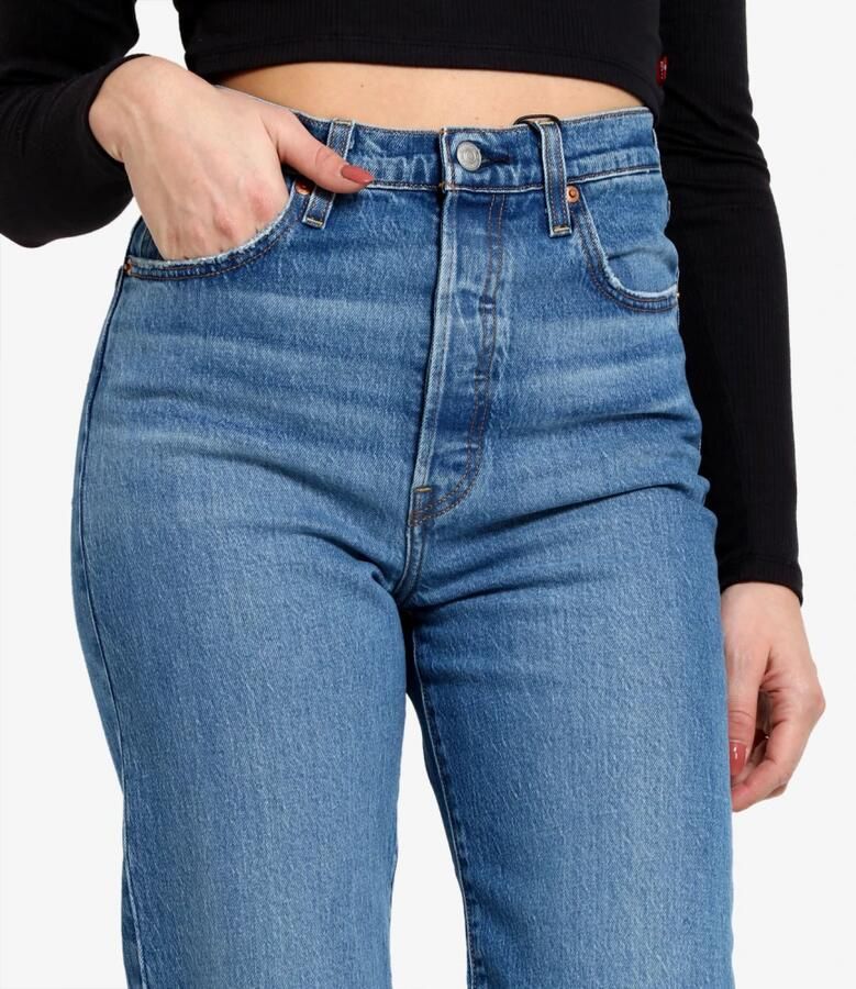 Levi's Ribcage straight cropped high waist jeans jazz jive together - Foto 5