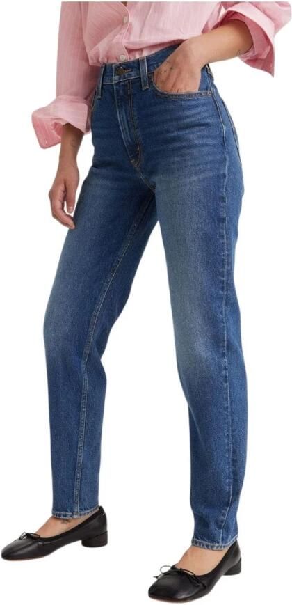 Levi's Vintage-geïnspireerde 80s Mom Jeans Blue Dames