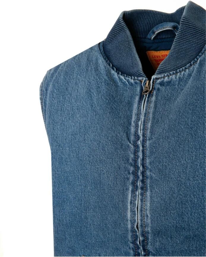 Levi's Blazer Levis A8580 0000 SANSOME VEST-DENIM - Foto 2